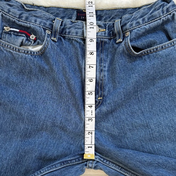 Tommy Hilfiger Roc Roc Jeans from 2000 Straight Leg Vintage 7 - Picture 11 of 13